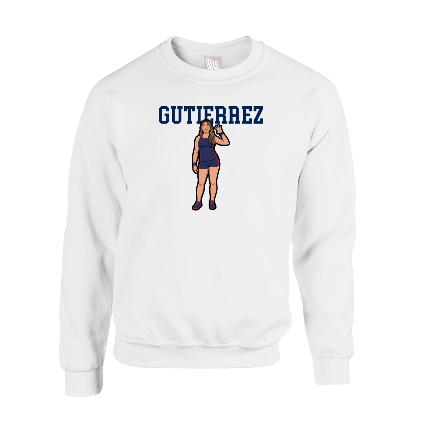 Fleece Crew — Shirsey in White