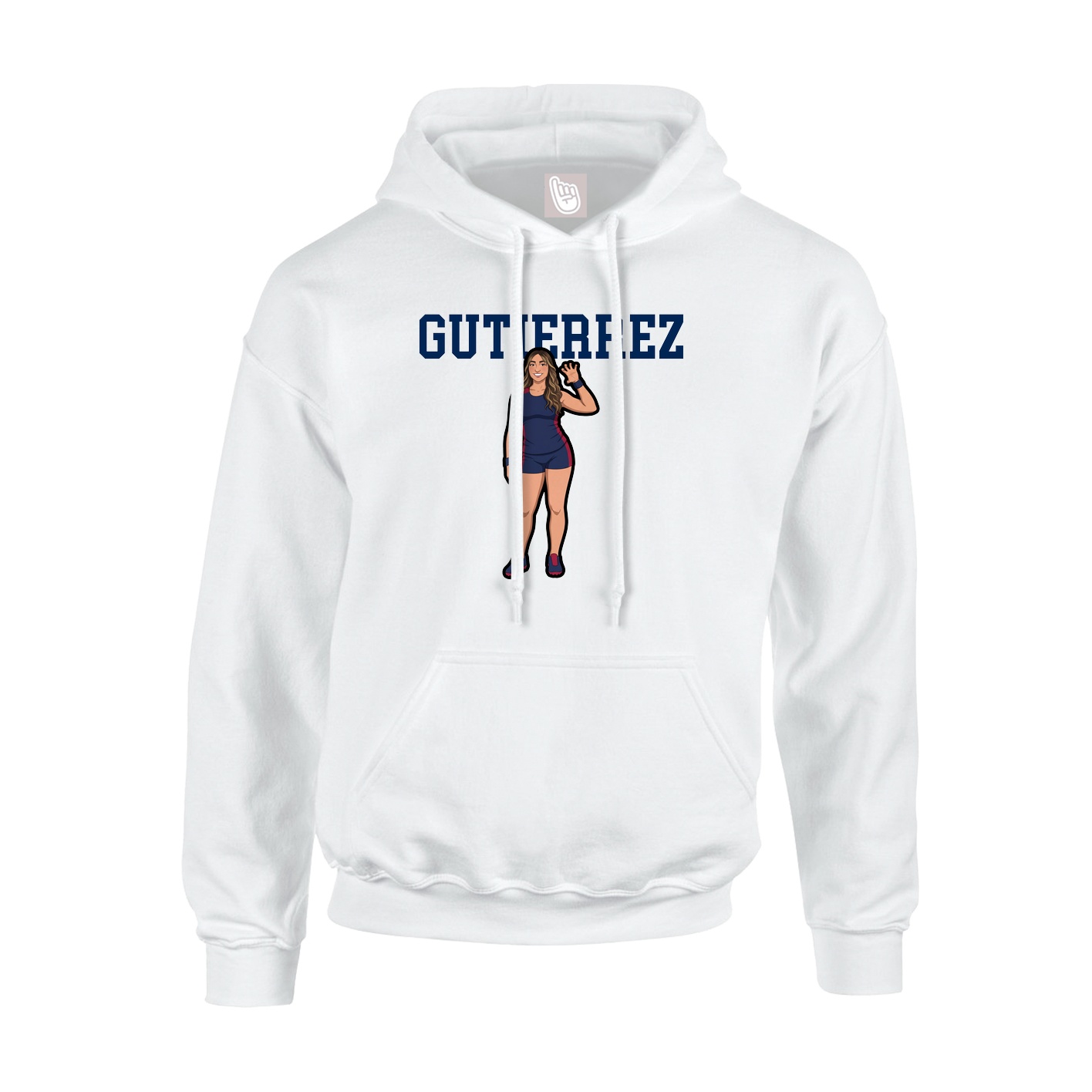 Youth Hoodie — Shirsey in White