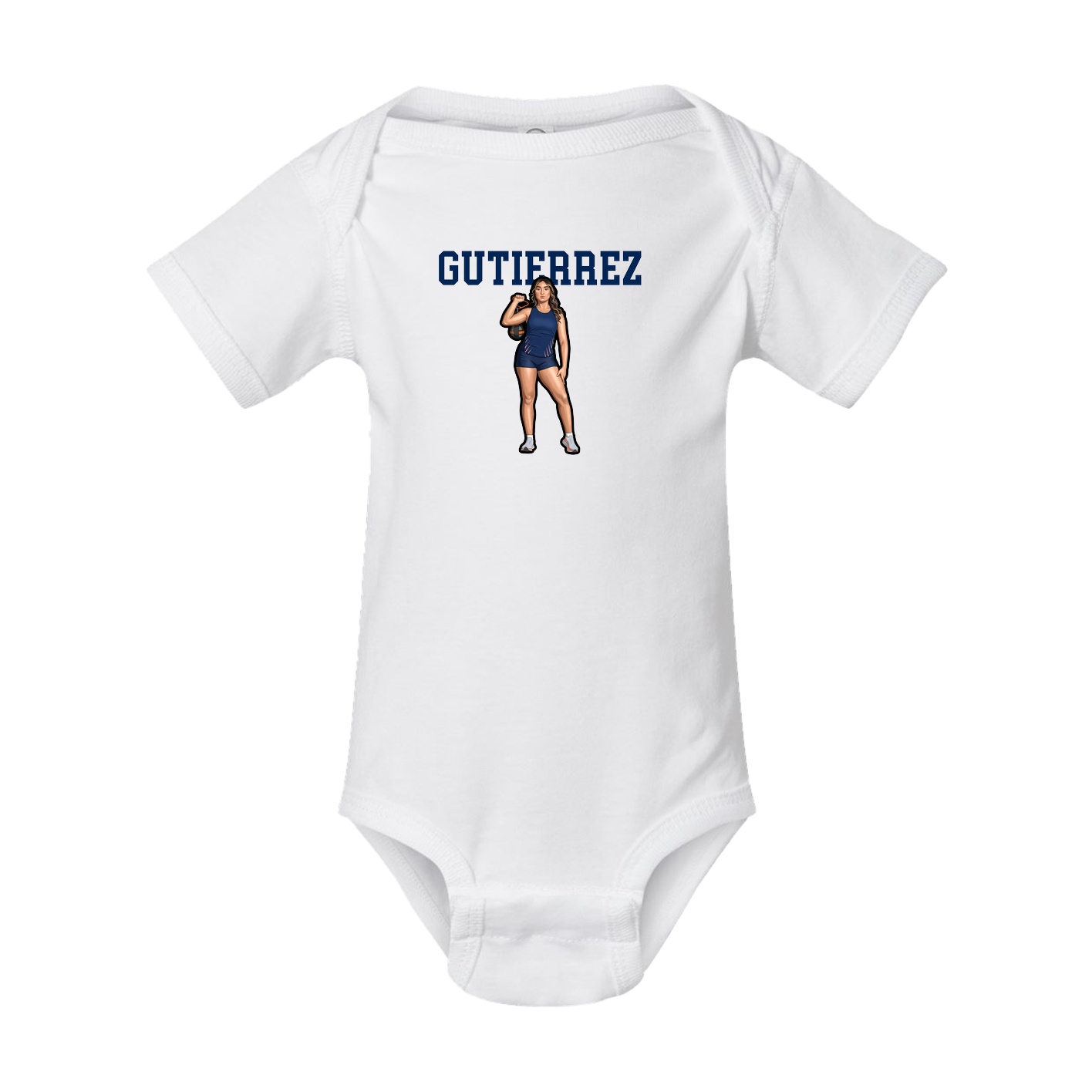 Baby Onesie — Shirsey in White