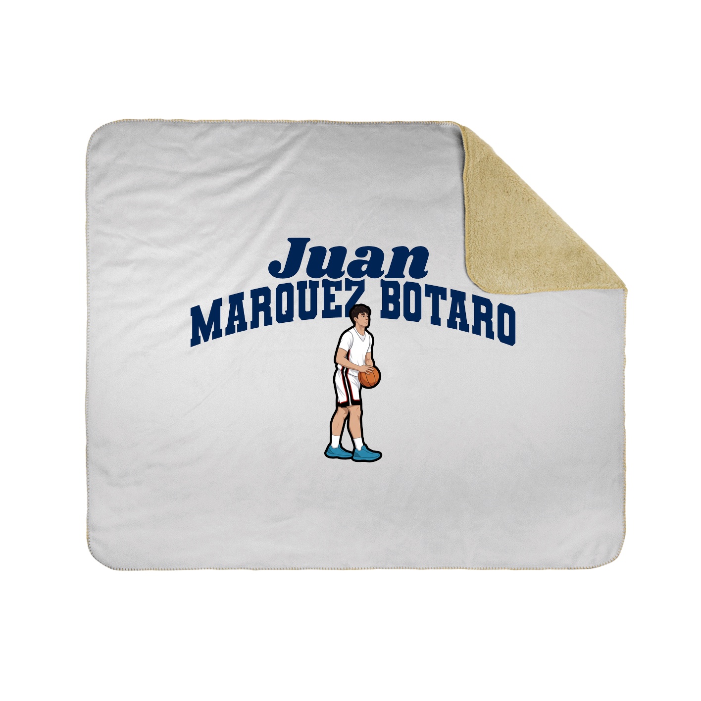 Throw Blanket — Signature Arch in White