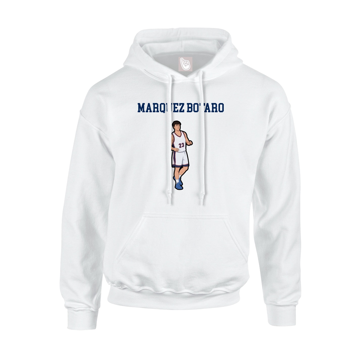 Hoodie — Shirsey in White