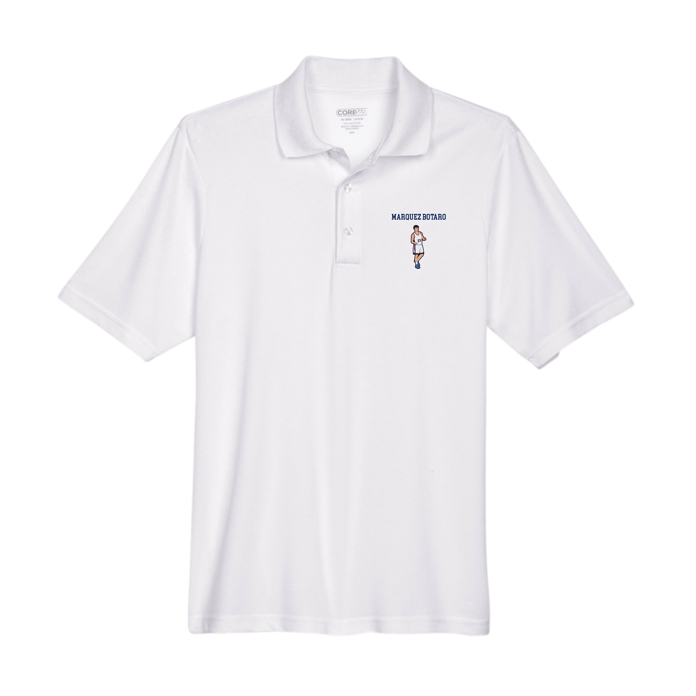 Performance Polo — Shirsey in White