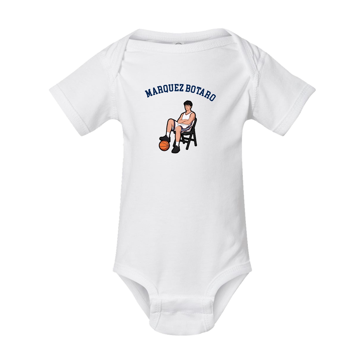 Baby Onesie — Shirsey Arch in White