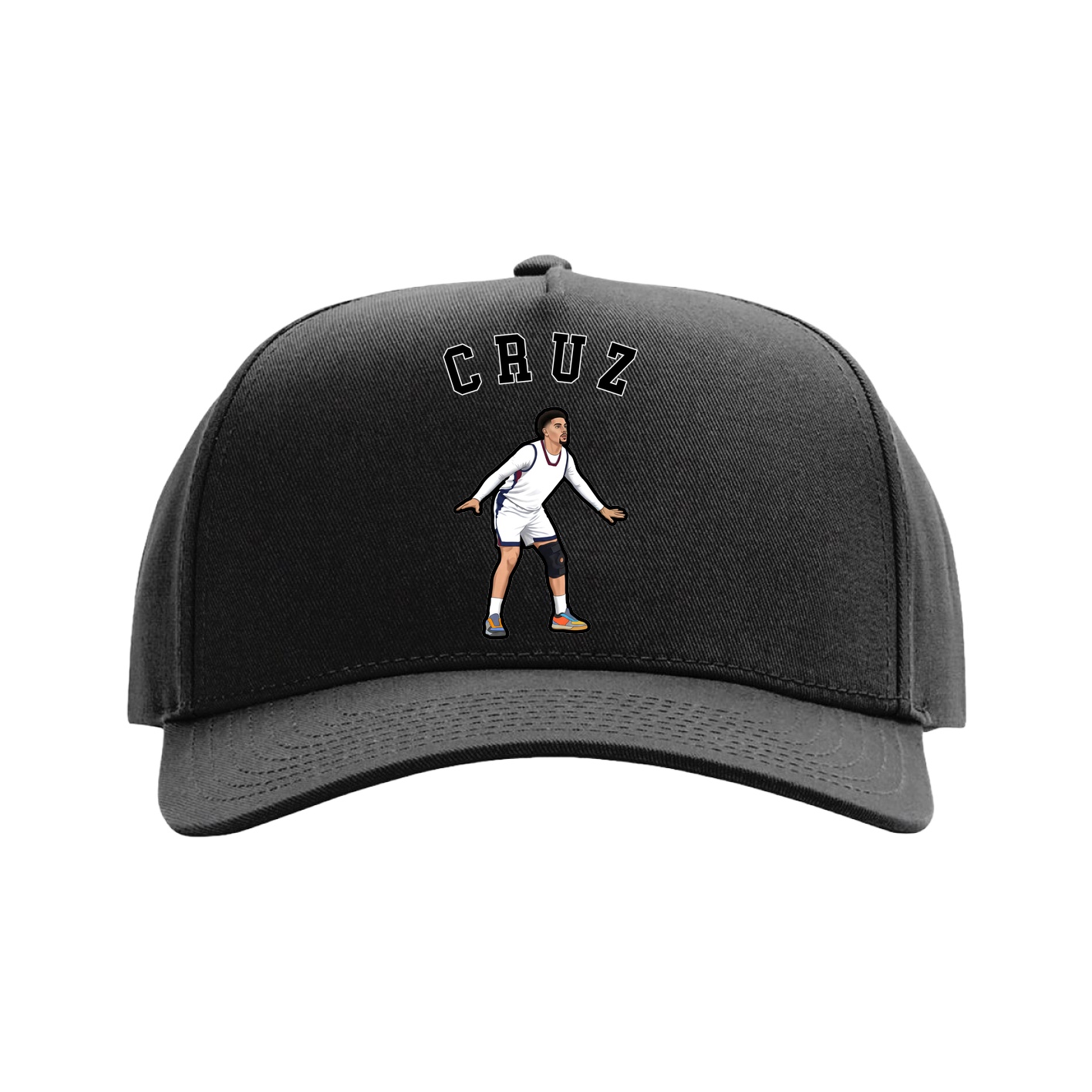 Full Fabric Five-Panel Champ Cap
