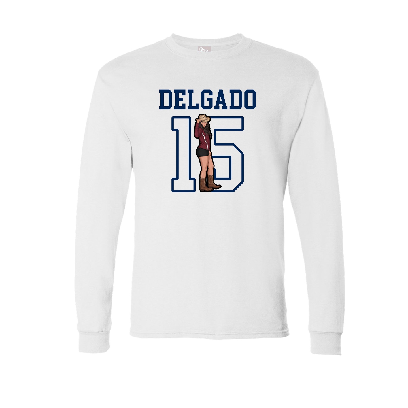 Long Sleeve Tee — Shirsey in White