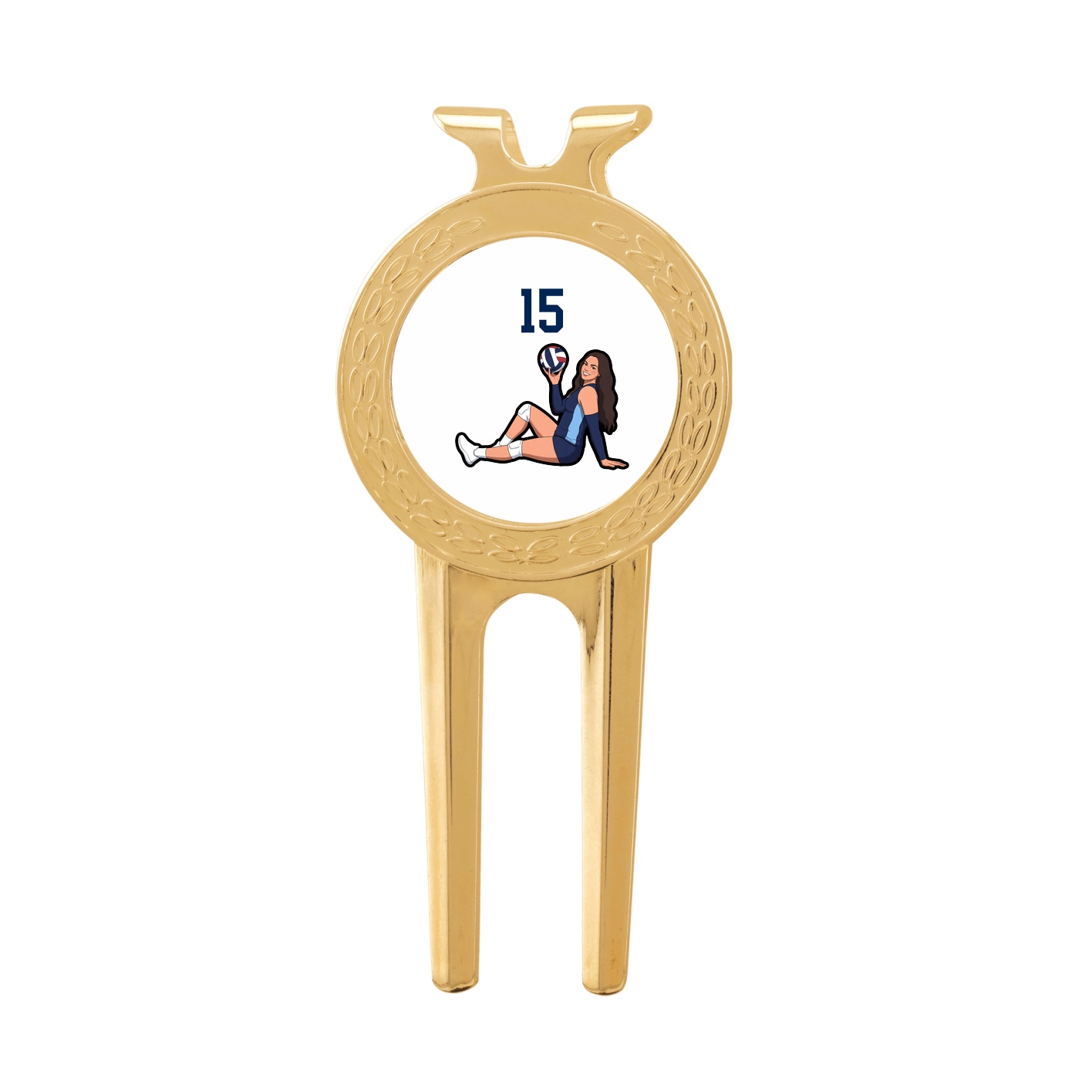 Divot Tool with Ball Marker — Number Top in Classic