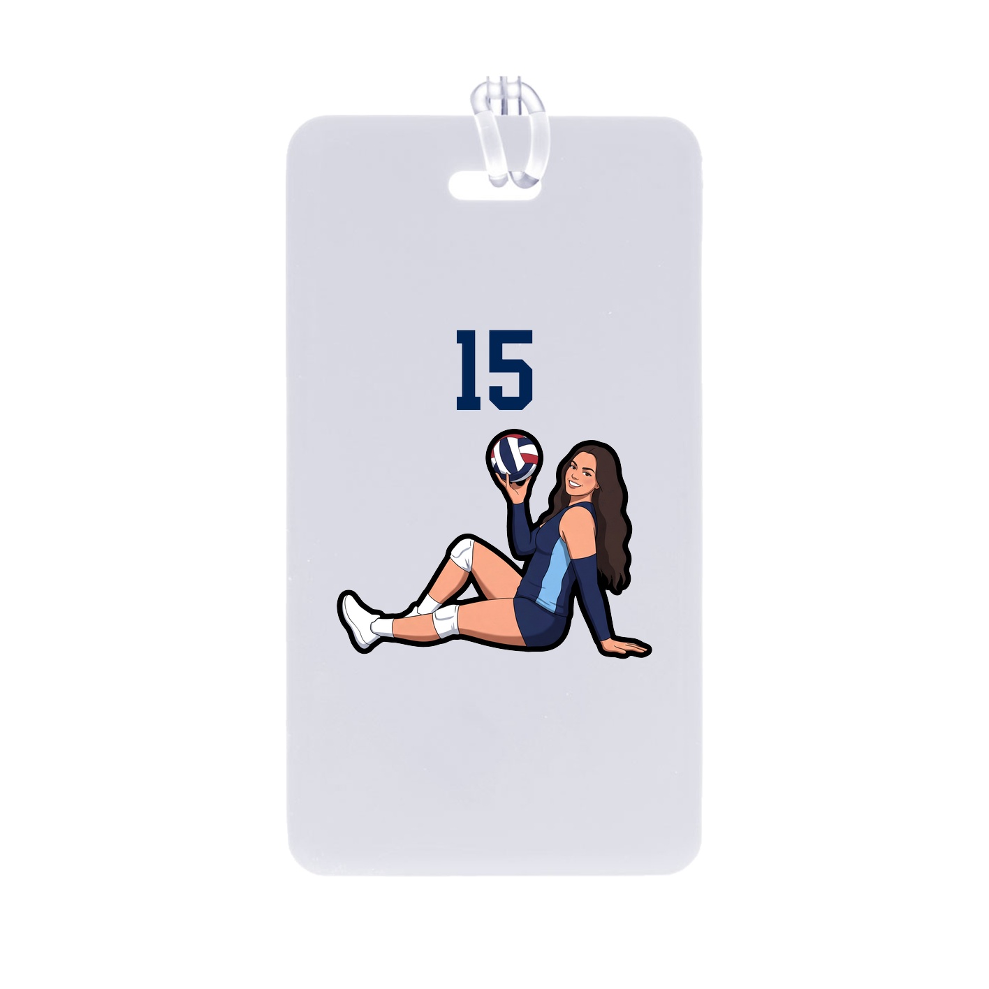 Bag Tag — Number Top in Classic