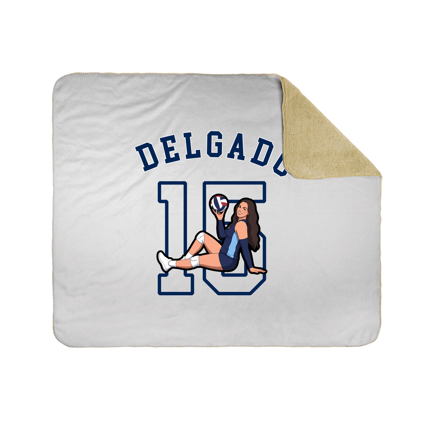 Throw Blanket — Shirsey Arch in White