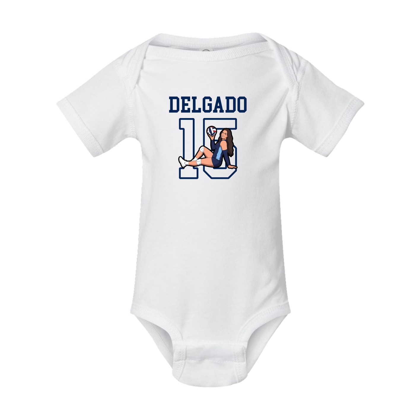 Baby Onesie — Shirsey in White