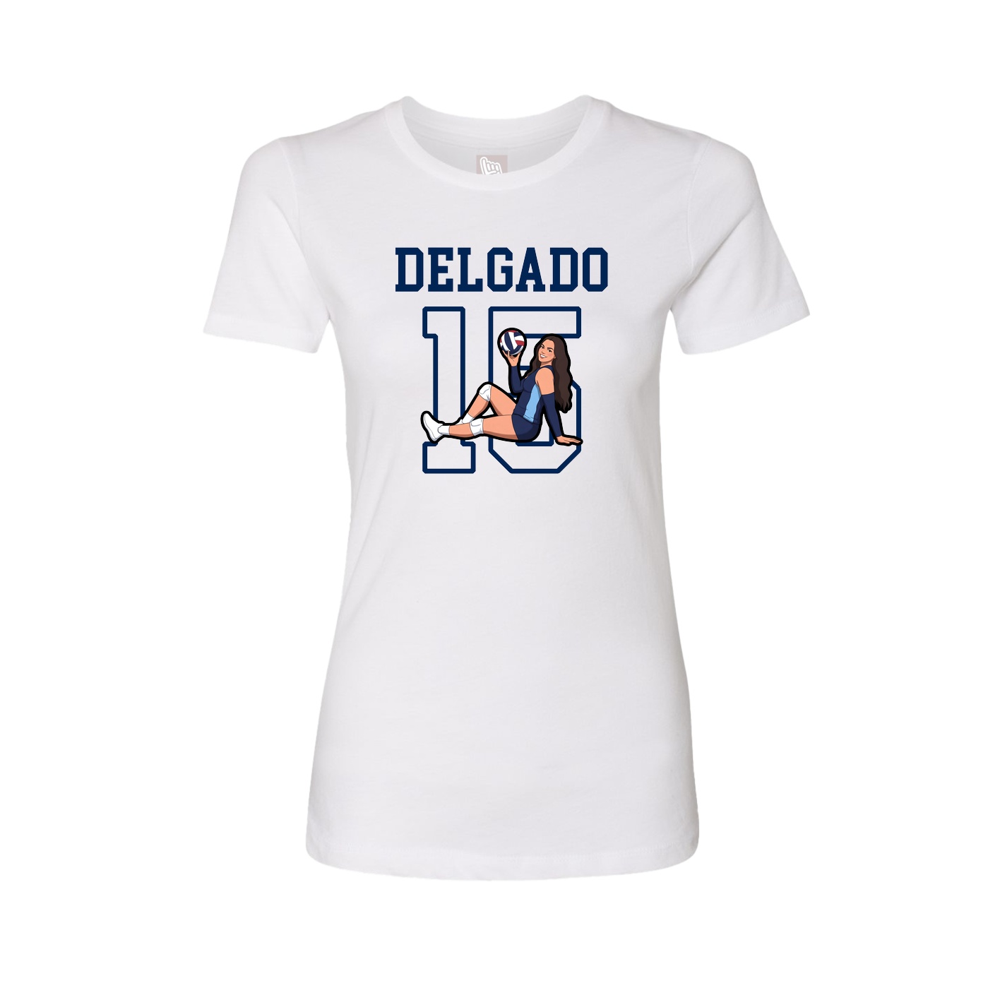 Fitted Women's Tee — Shirsey in White