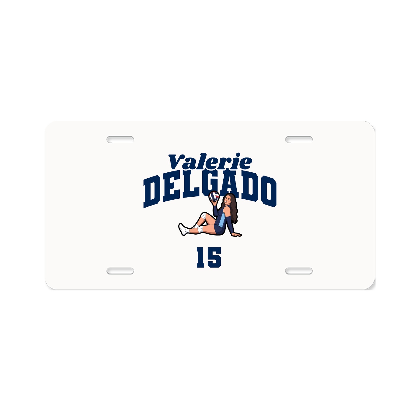License Plate — Signature Arch in Classic
