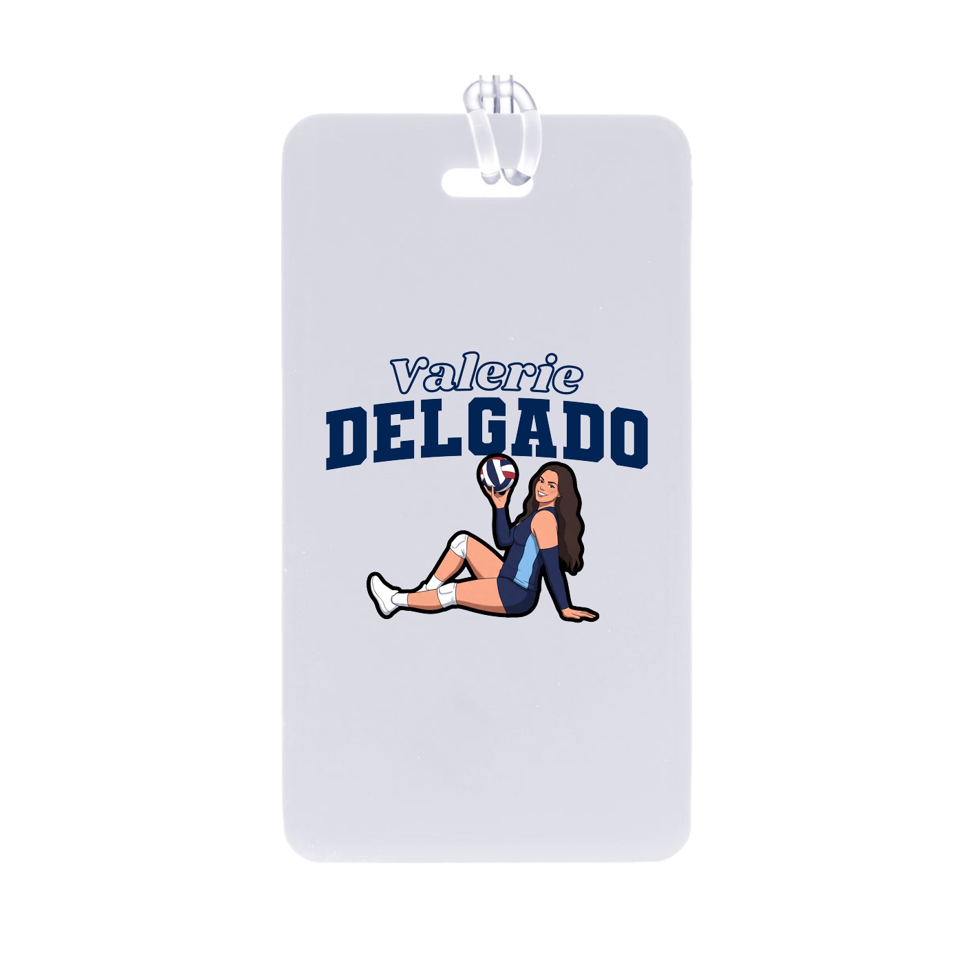 Bag Tag — Name Arch in Classic