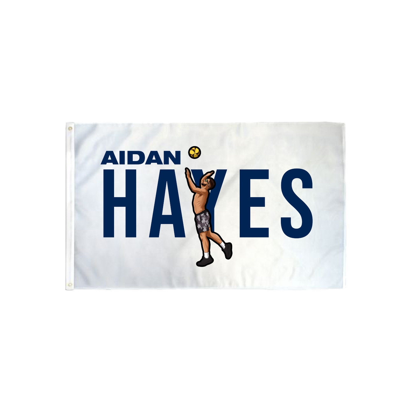 3x5 Flag — Player Name in Classic