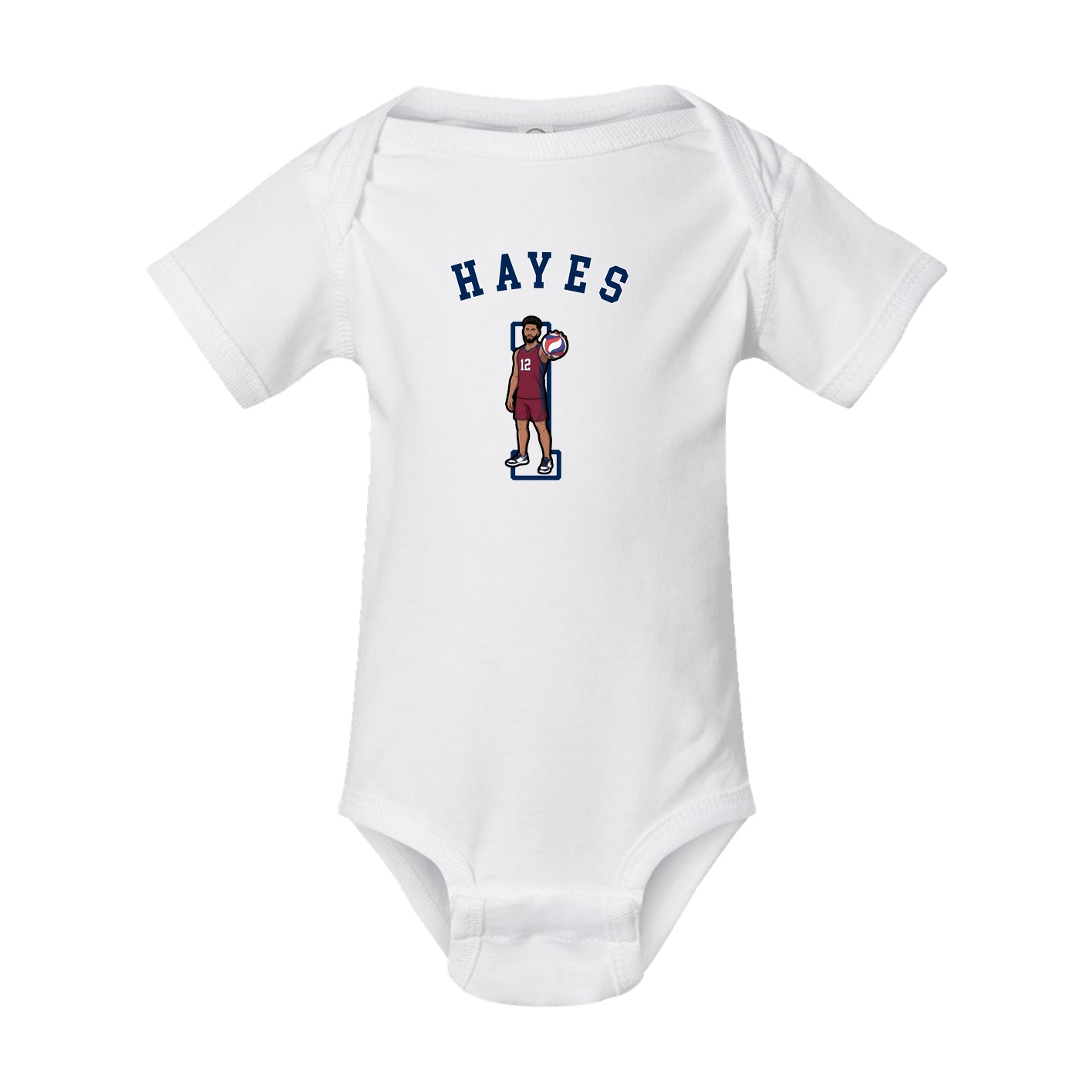 Baby Onesie — Shirsey Arch in White