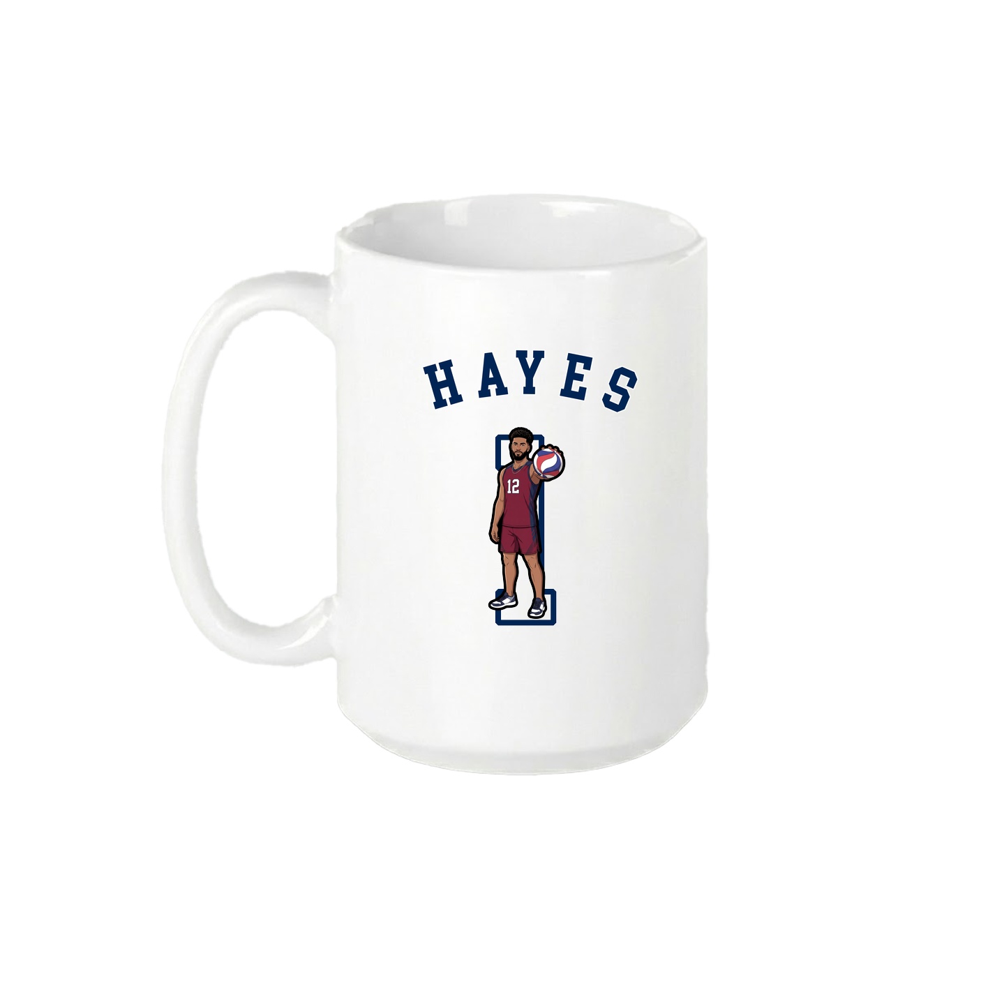 15oz Coffee Mug — Shirsey Arch in White