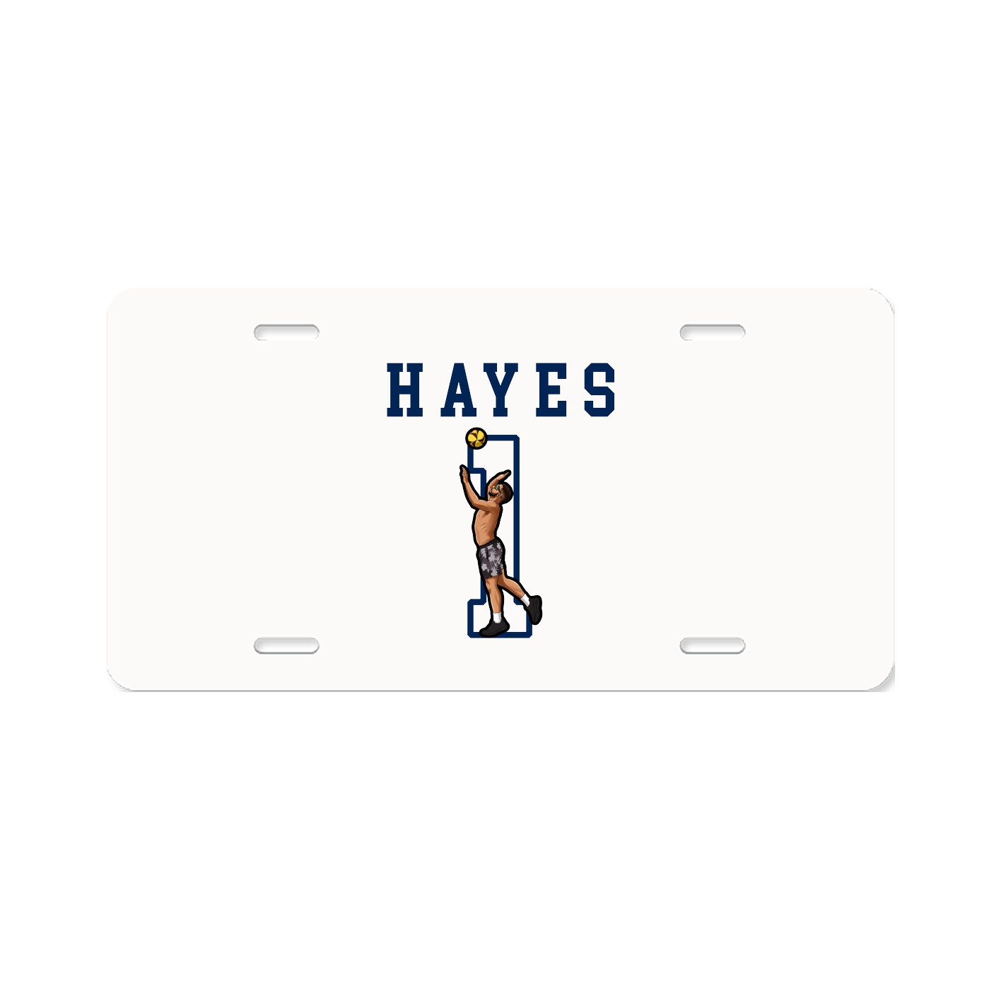 License Plate — Shirsey in Classic