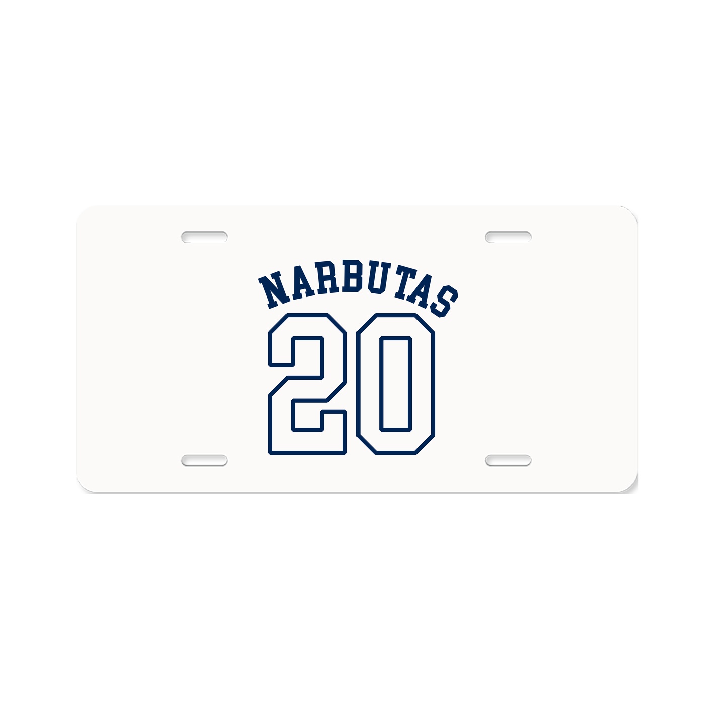 License Plate — Shirsey Arch in Classic