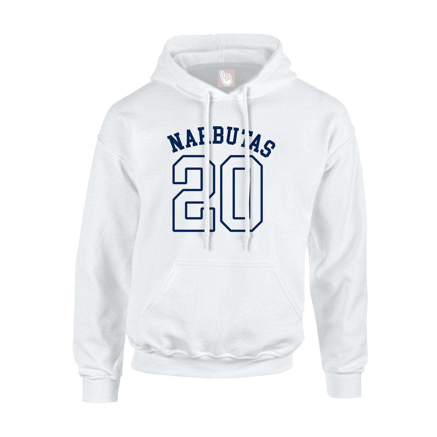 Hoodie — Shirsey Arch in White