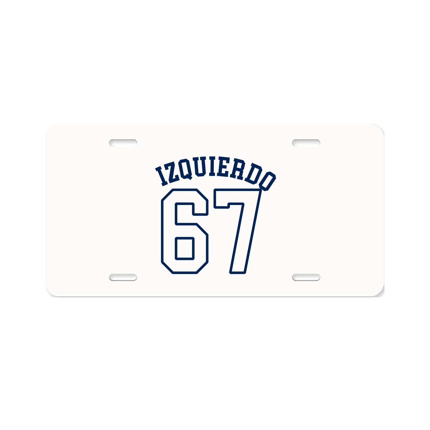 License Plate — Shirsey Arch in Classic