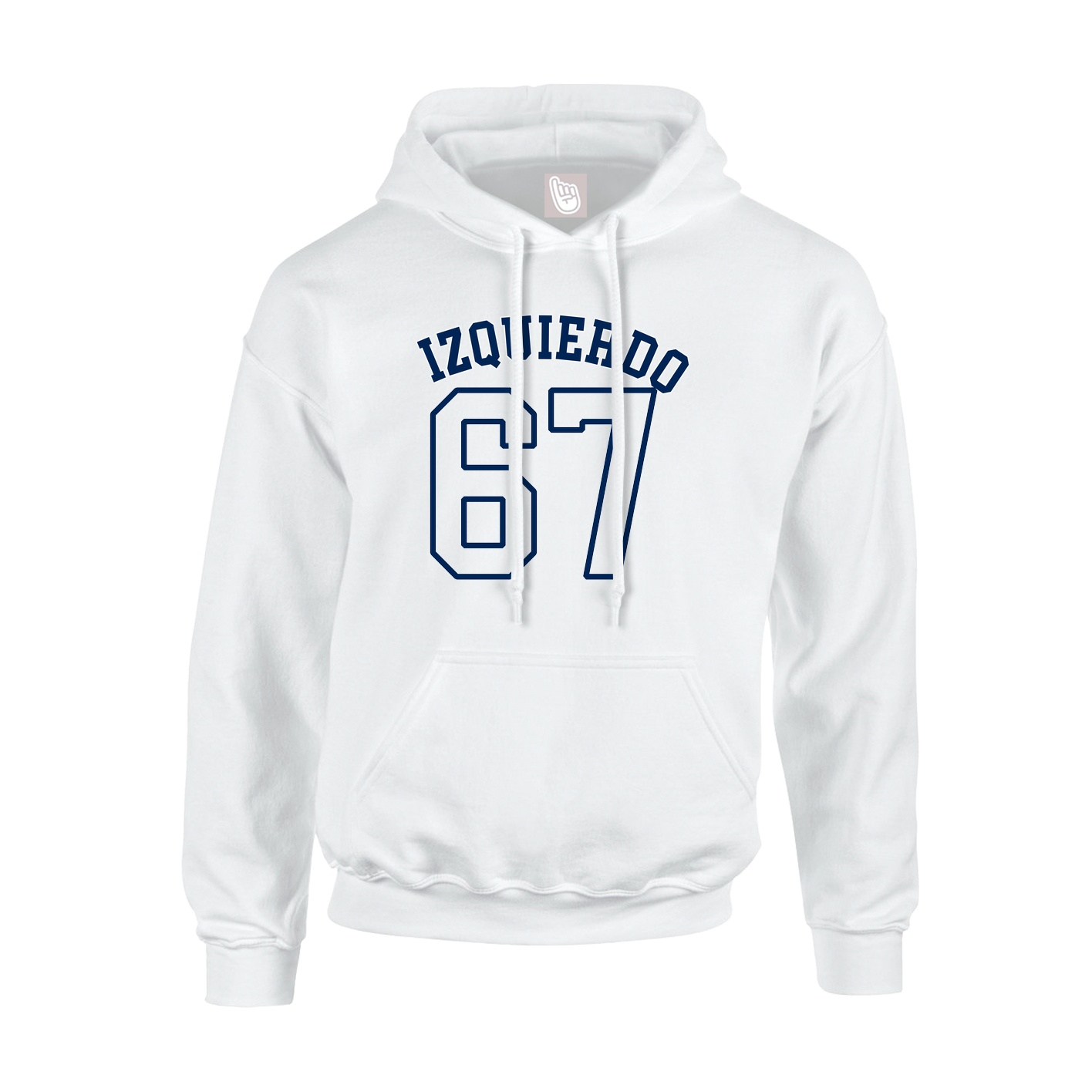 Hoodie — Shirsey Arch in White