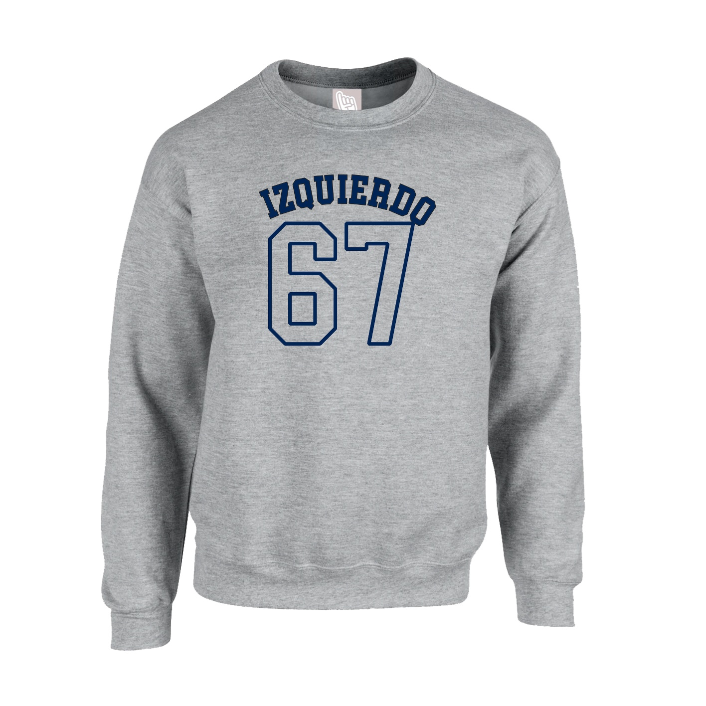 Fleece Crew — Shirsey Arch in Grey
