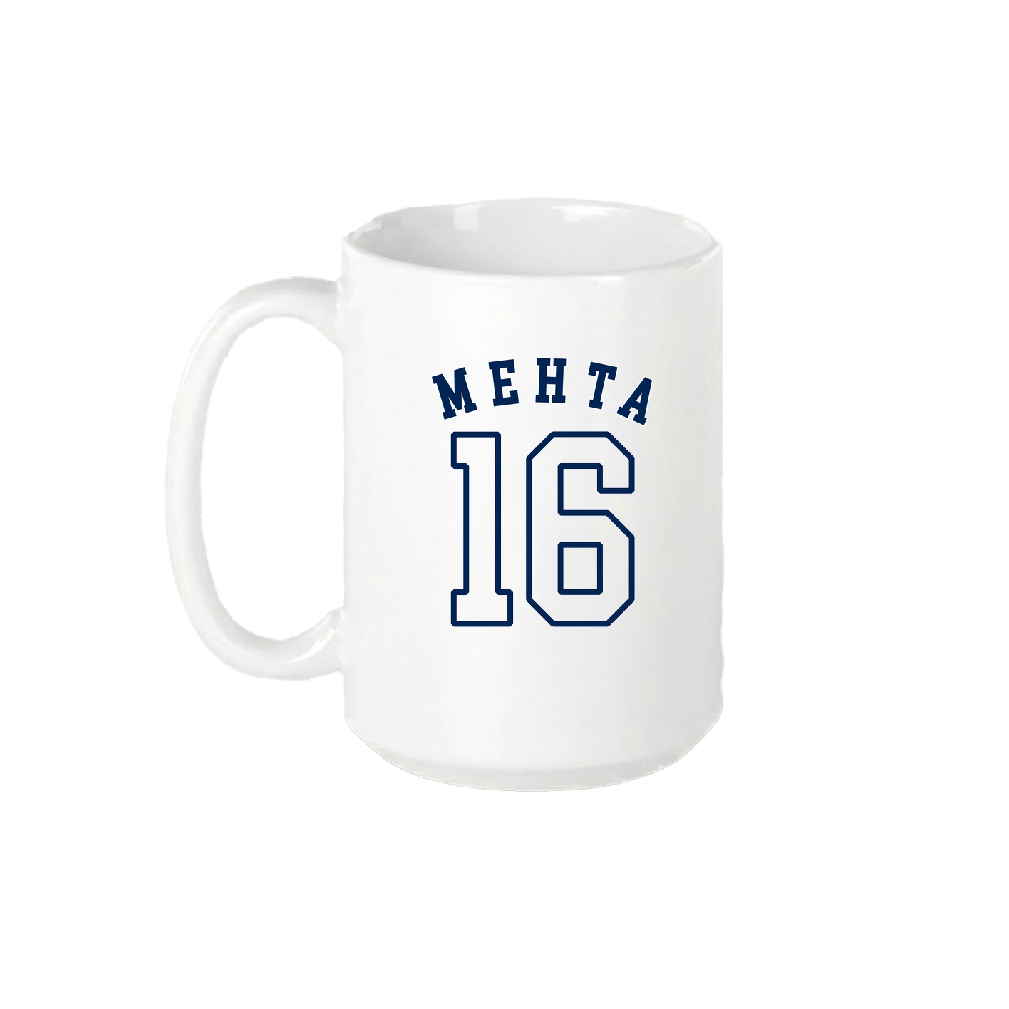 15oz Coffee Mug — Shirsey Arch in White