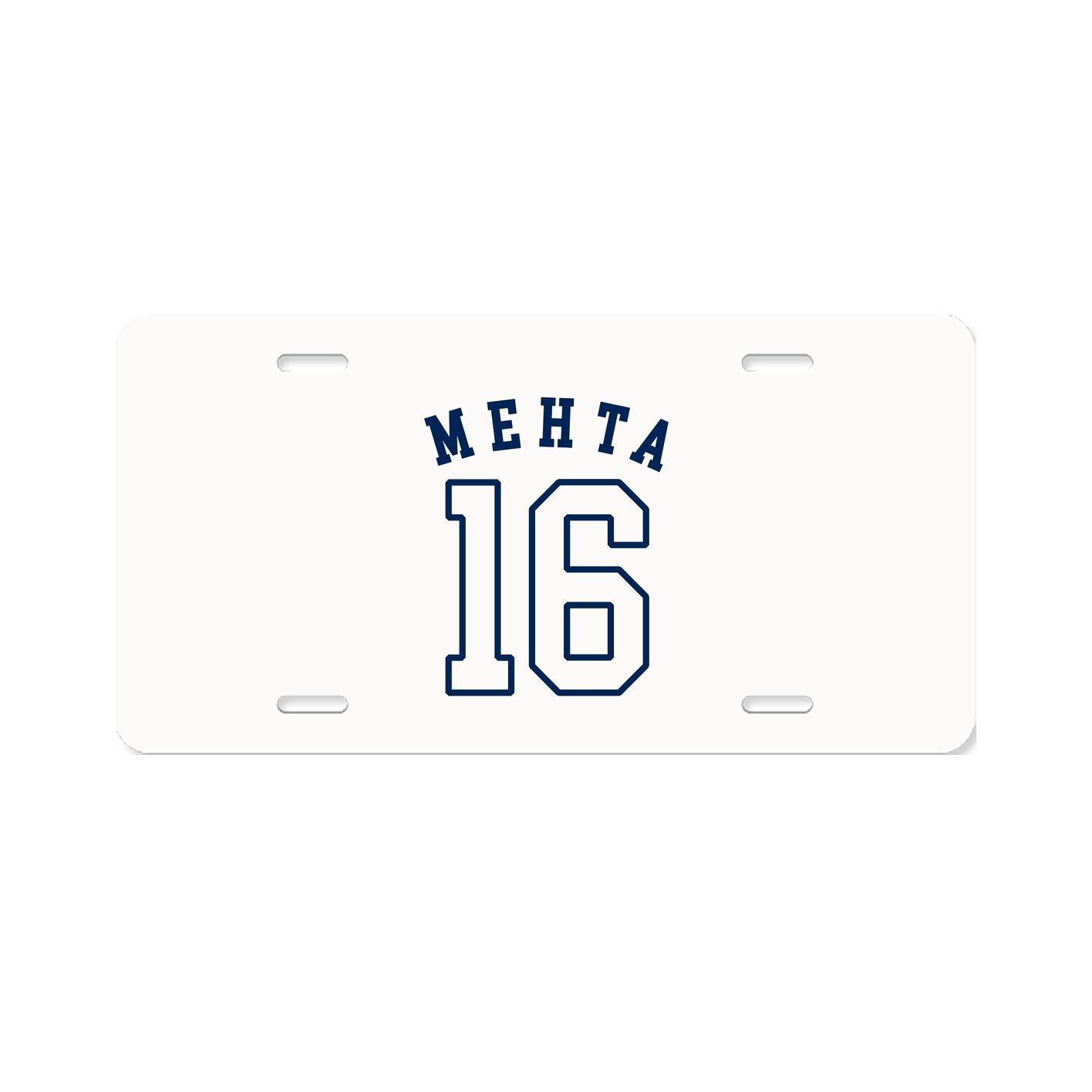 License Plate — Shirsey Arch in Classic