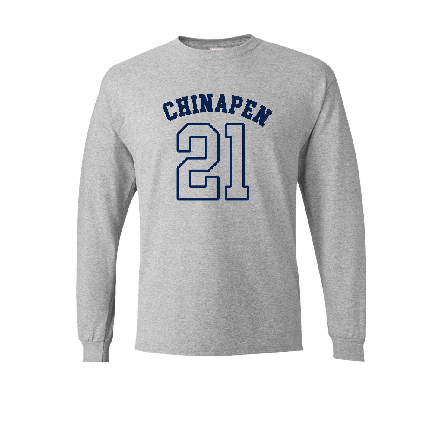 Long Sleeve Tee — Shirsey Arch in Grey