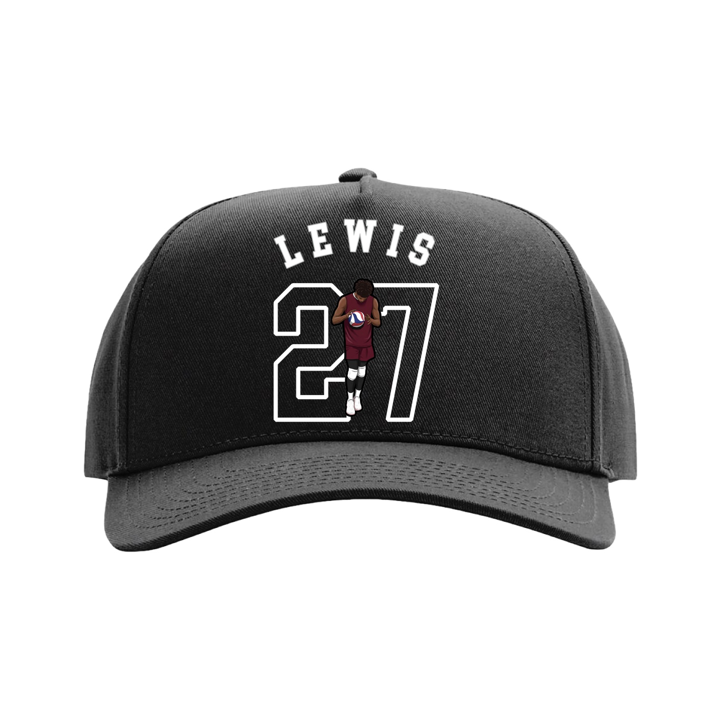Full Fabric Five-Panel Champ Cap