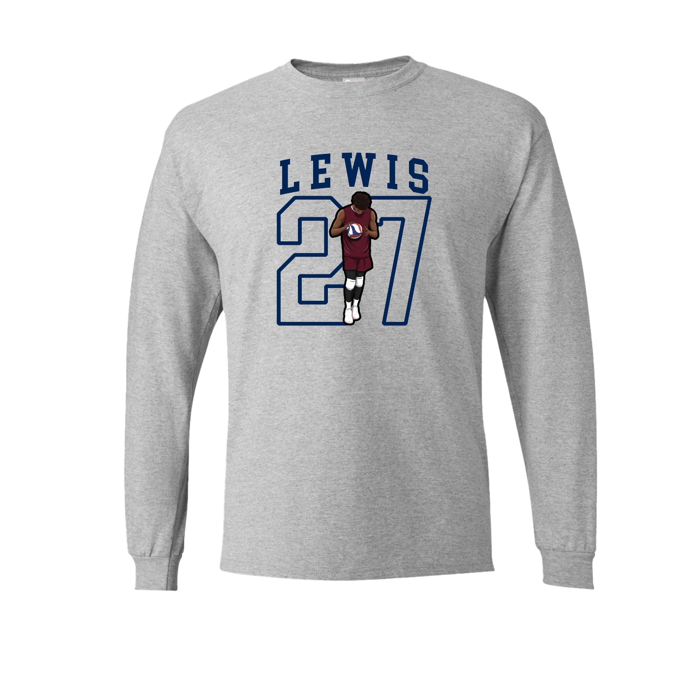 Long Sleeve Tee — Shirsey in Grey