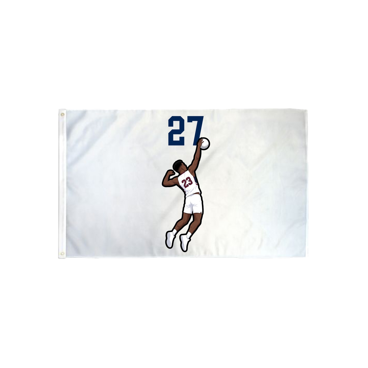3x5 Flag — Number Top in Classic