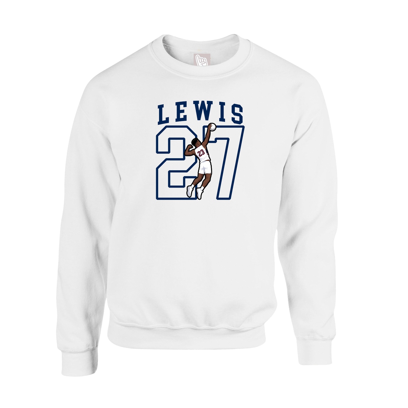 Fleece Crew — Shirsey in White