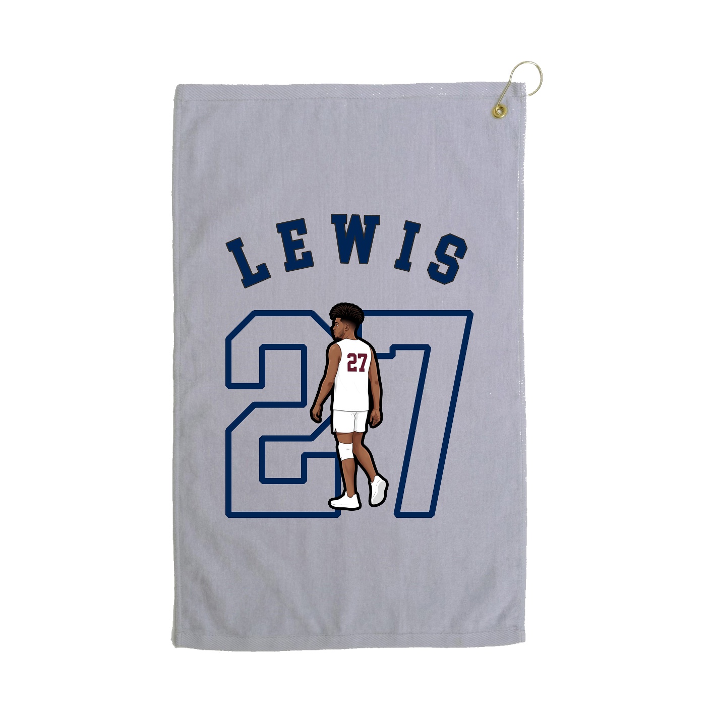 Golf Towel — Shirsey Arch in Grey