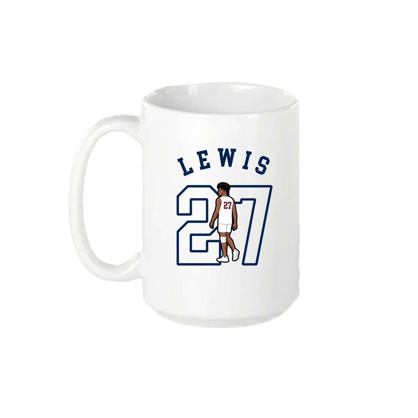 15oz Coffee Mug — Shirsey Arch in White