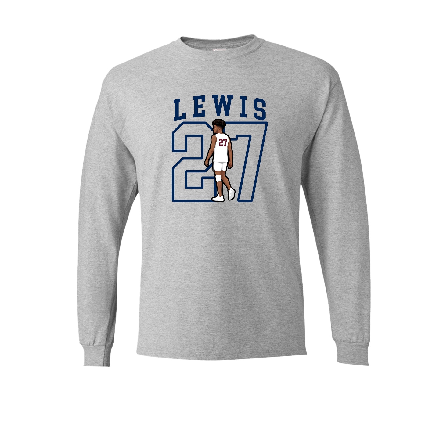 Long Sleeve Tee — Shirsey in Grey