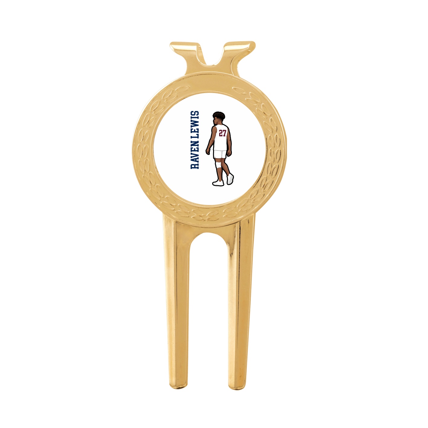 Divot Tool with Ball Marker — Name Vertical in Classic