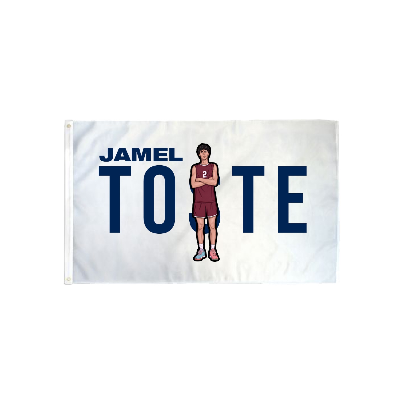 3x5 Flag — Player Name in Classic
