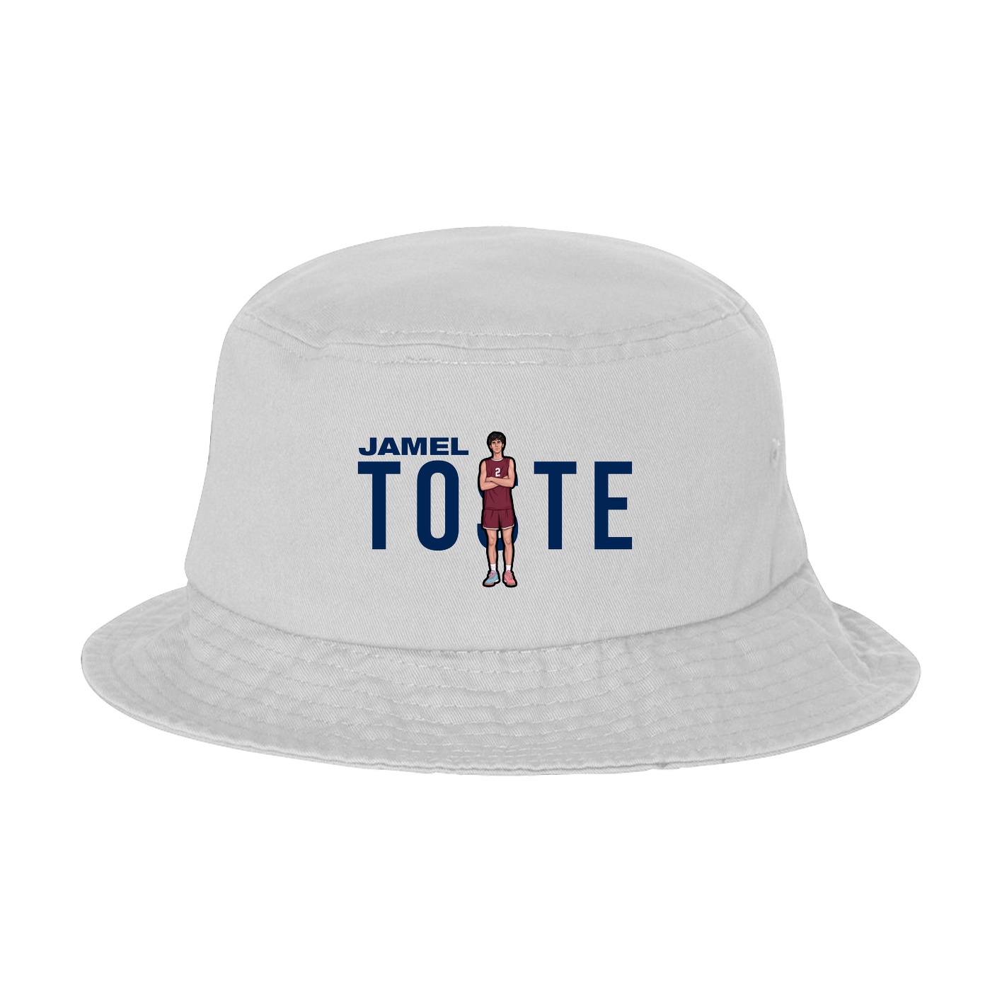 Bucket Cap — Player Name in White