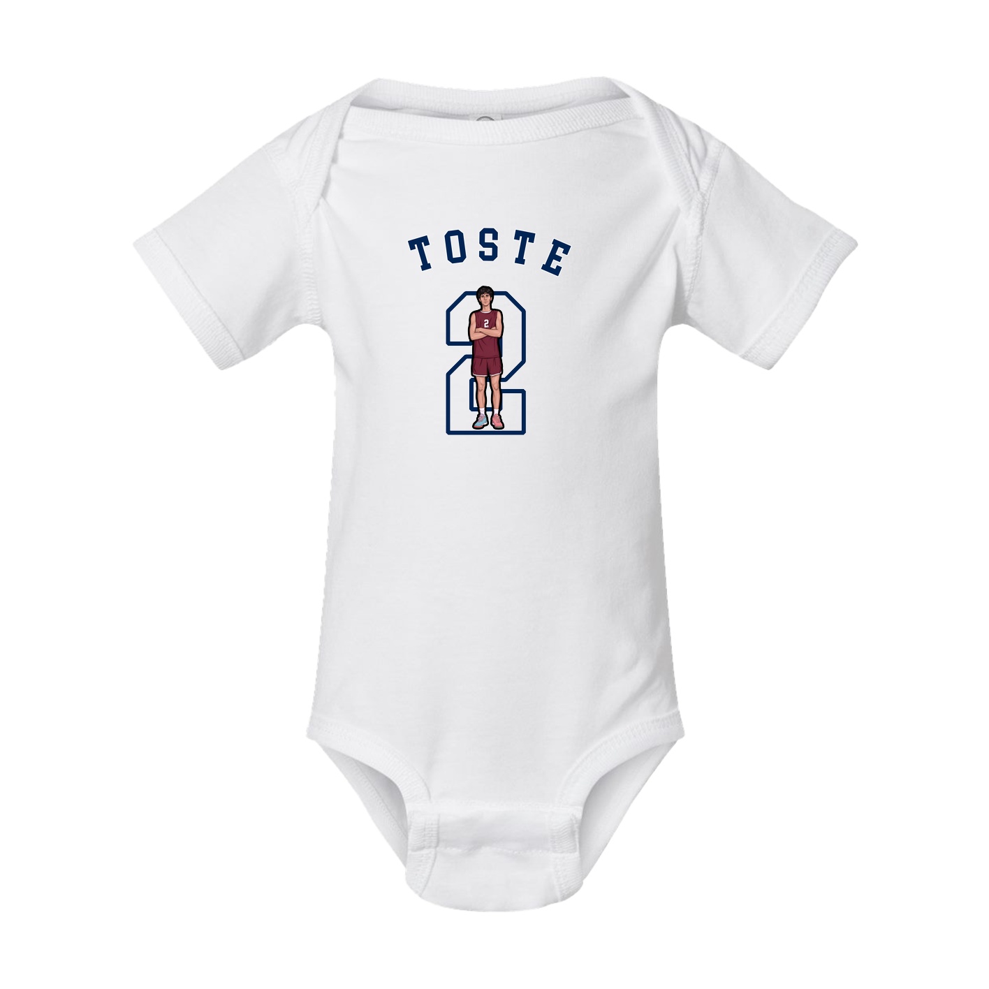 Baby Onesie — Shirsey Arch in White