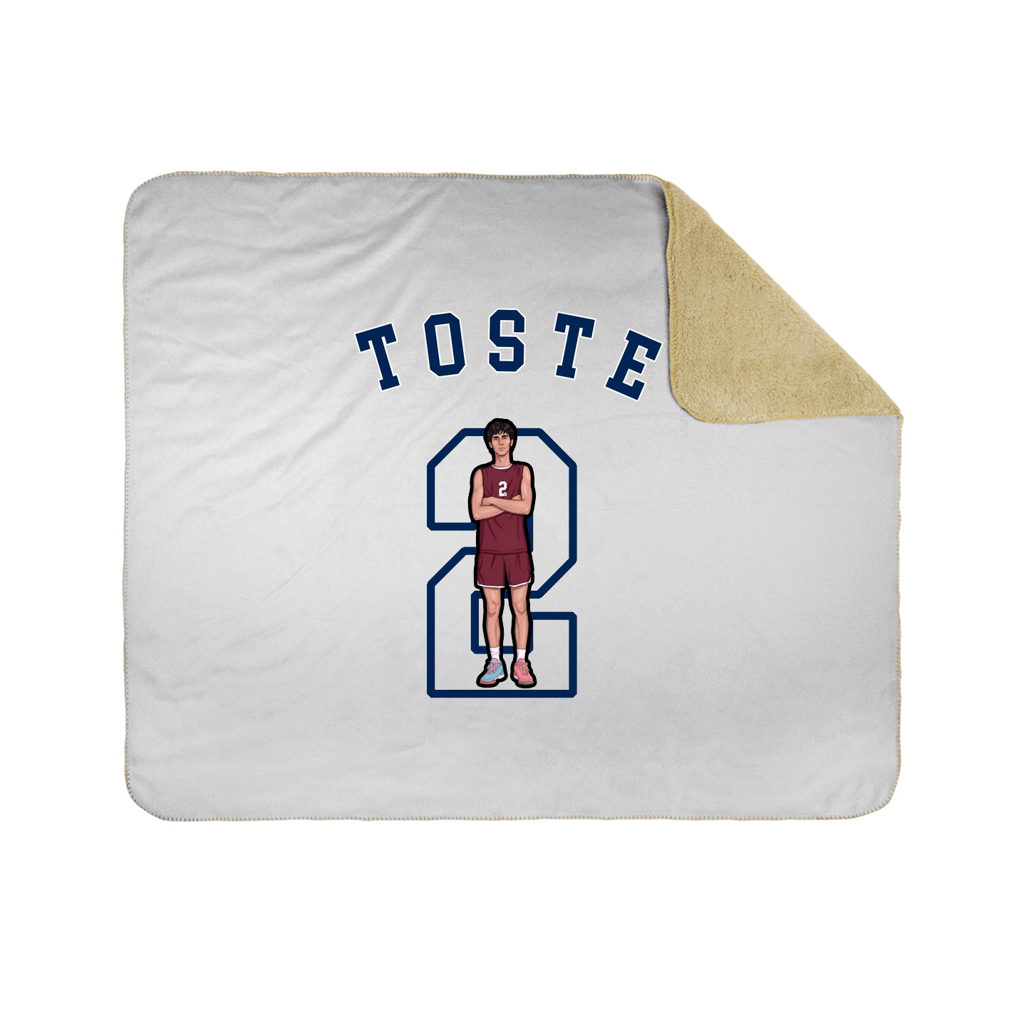 Throw Blanket — Shirsey Arch in White