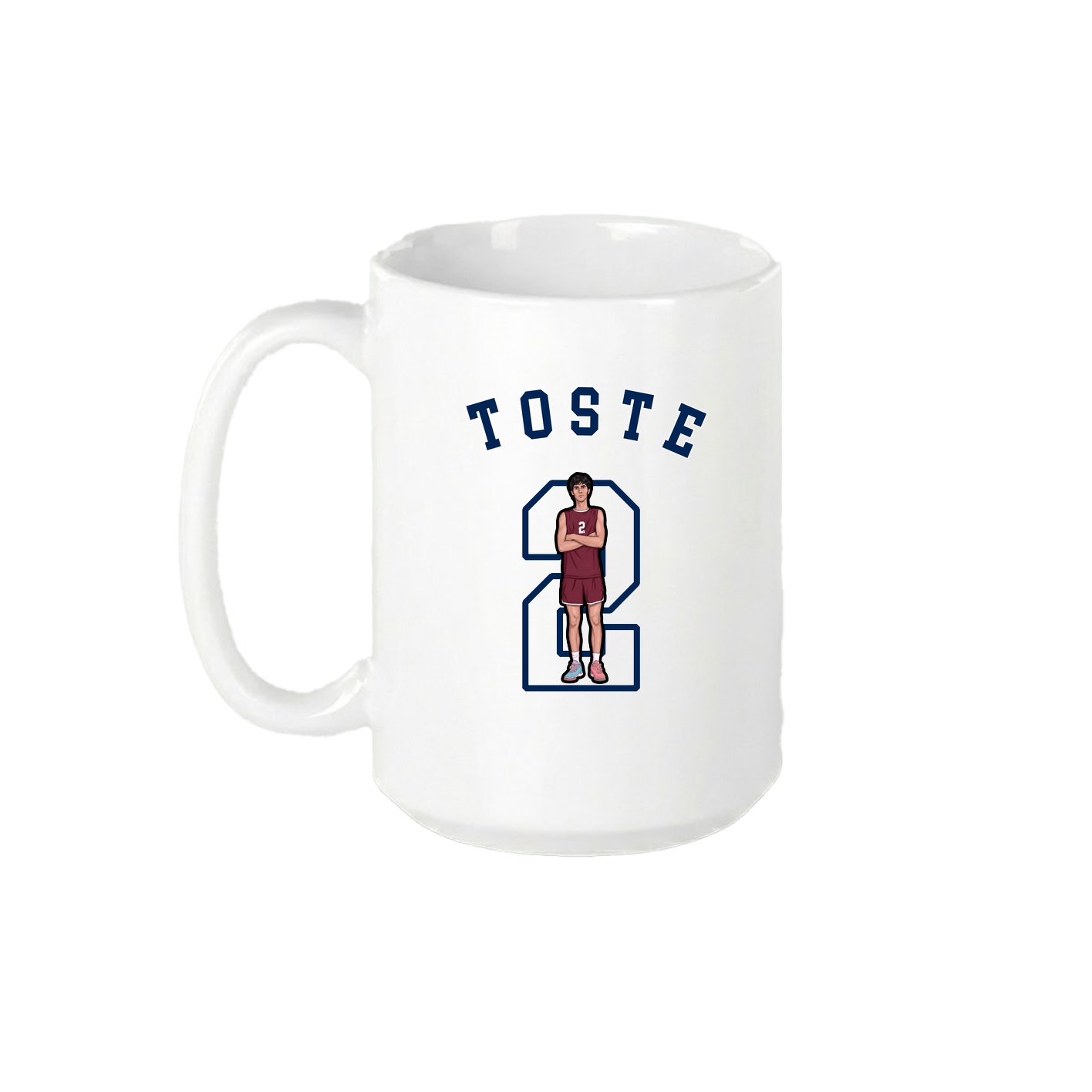 15oz Coffee Mug — Shirsey Arch in White