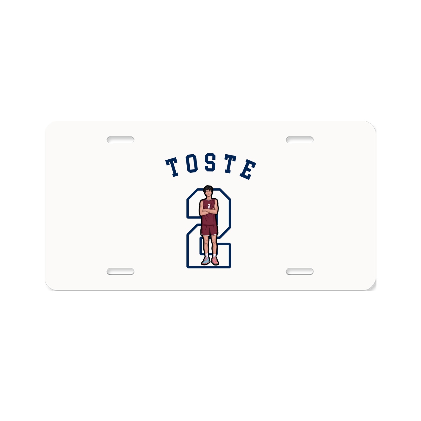 License Plate — Shirsey Arch in Classic