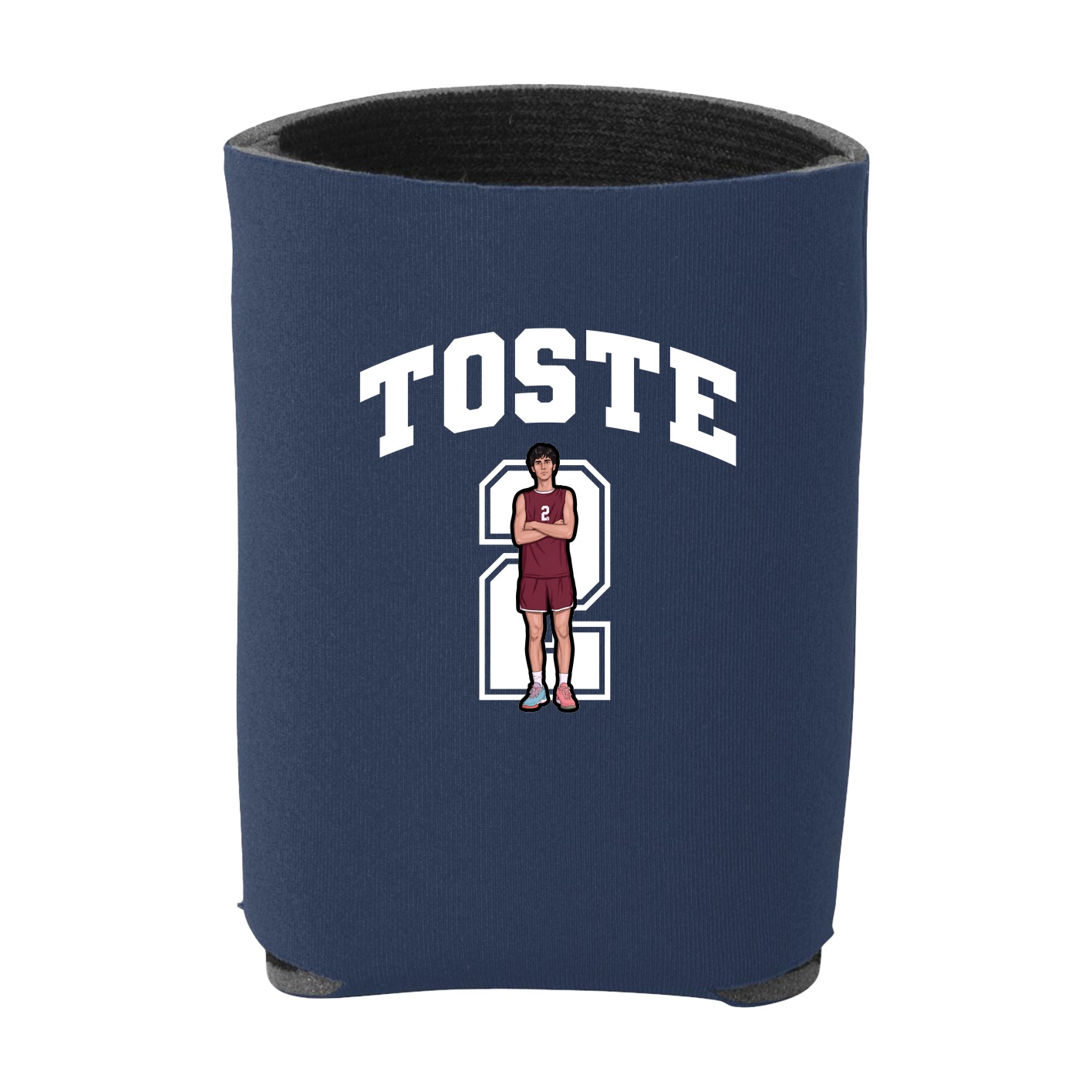 Can Holder — Number in Navy