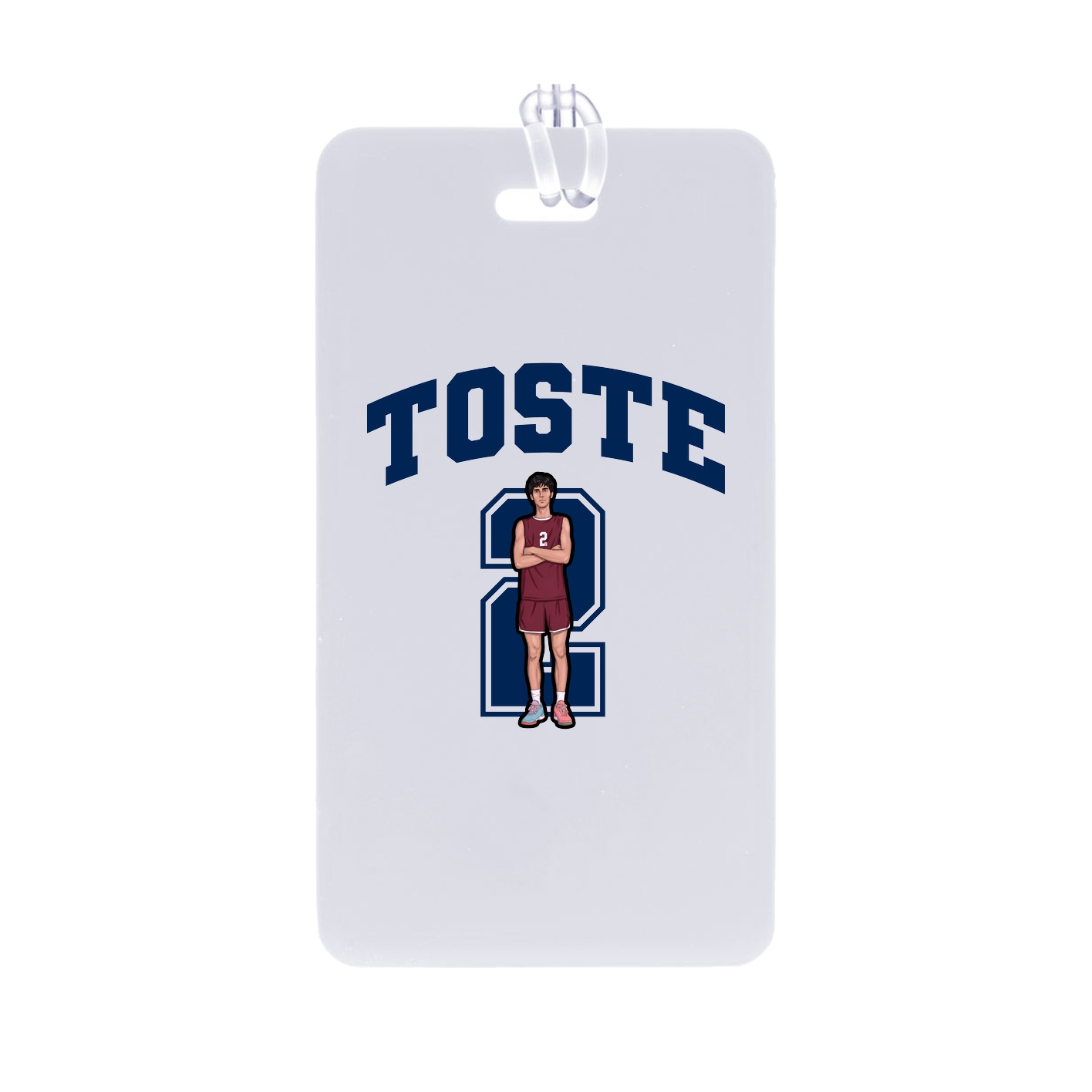 Bag Tag — Number in Classic
