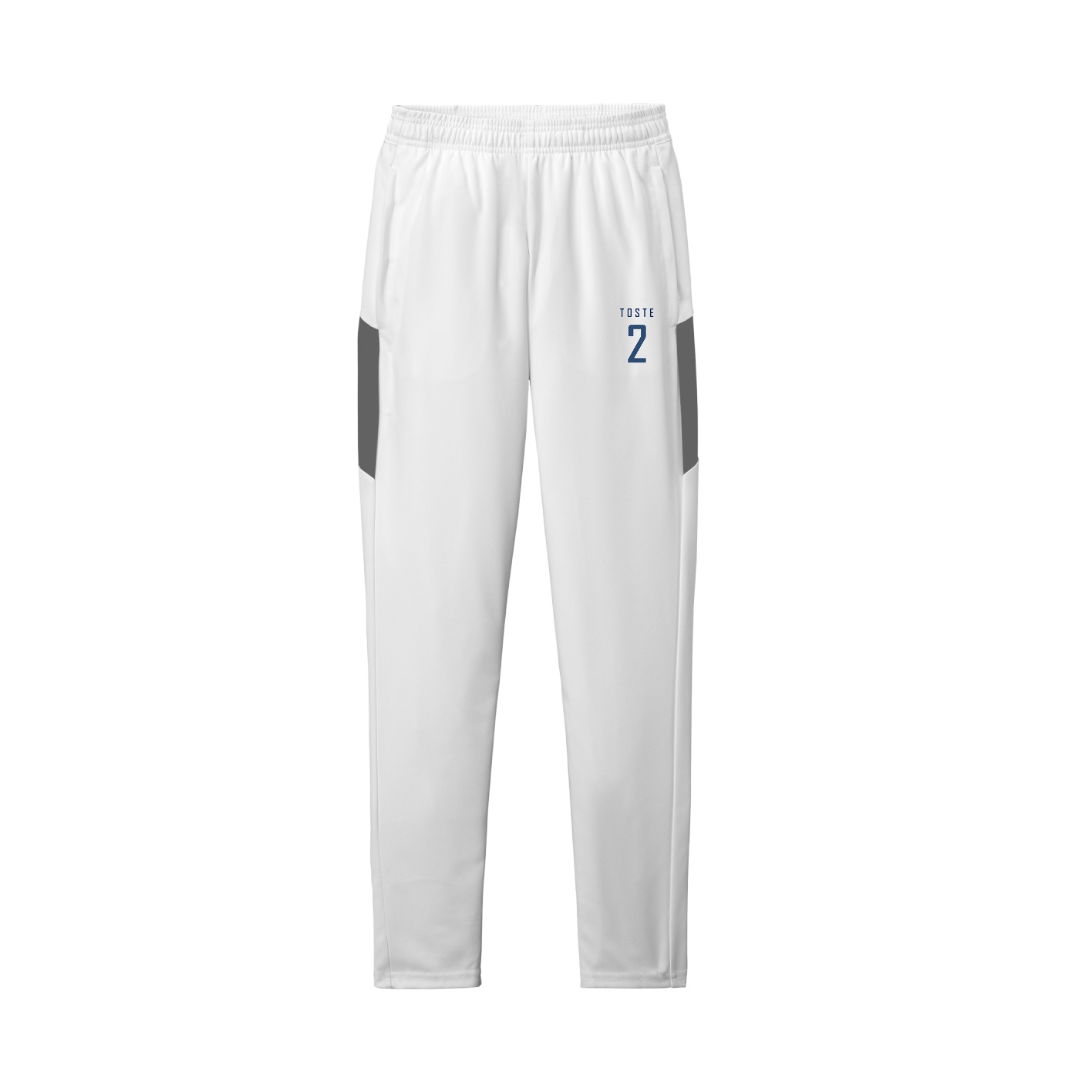 Team Travel Pant — Front Shirsy in White/Grey