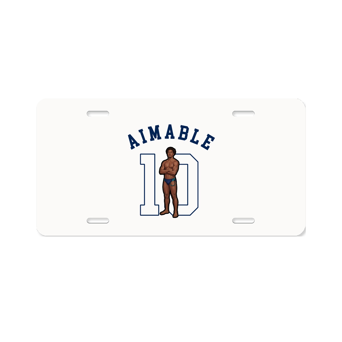 License Plate — Shirsey Arch in Classic