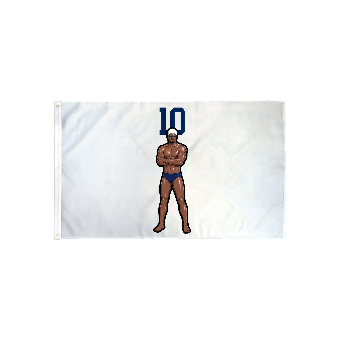 3x5 Flag — Number Top in Classic