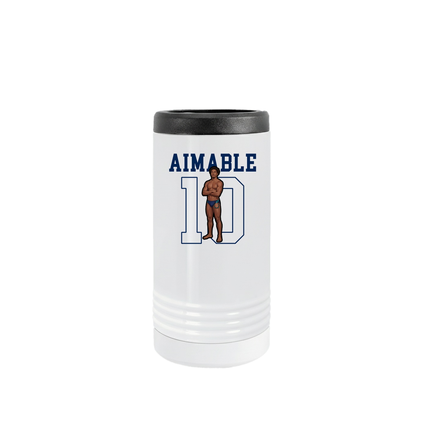 Slim Beverage Holder — Shirsey in White