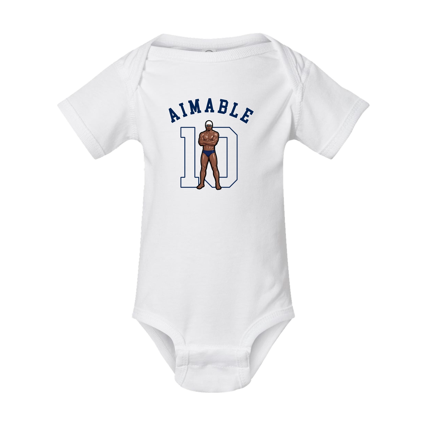 Baby Onesie — Shirsey Arch in White