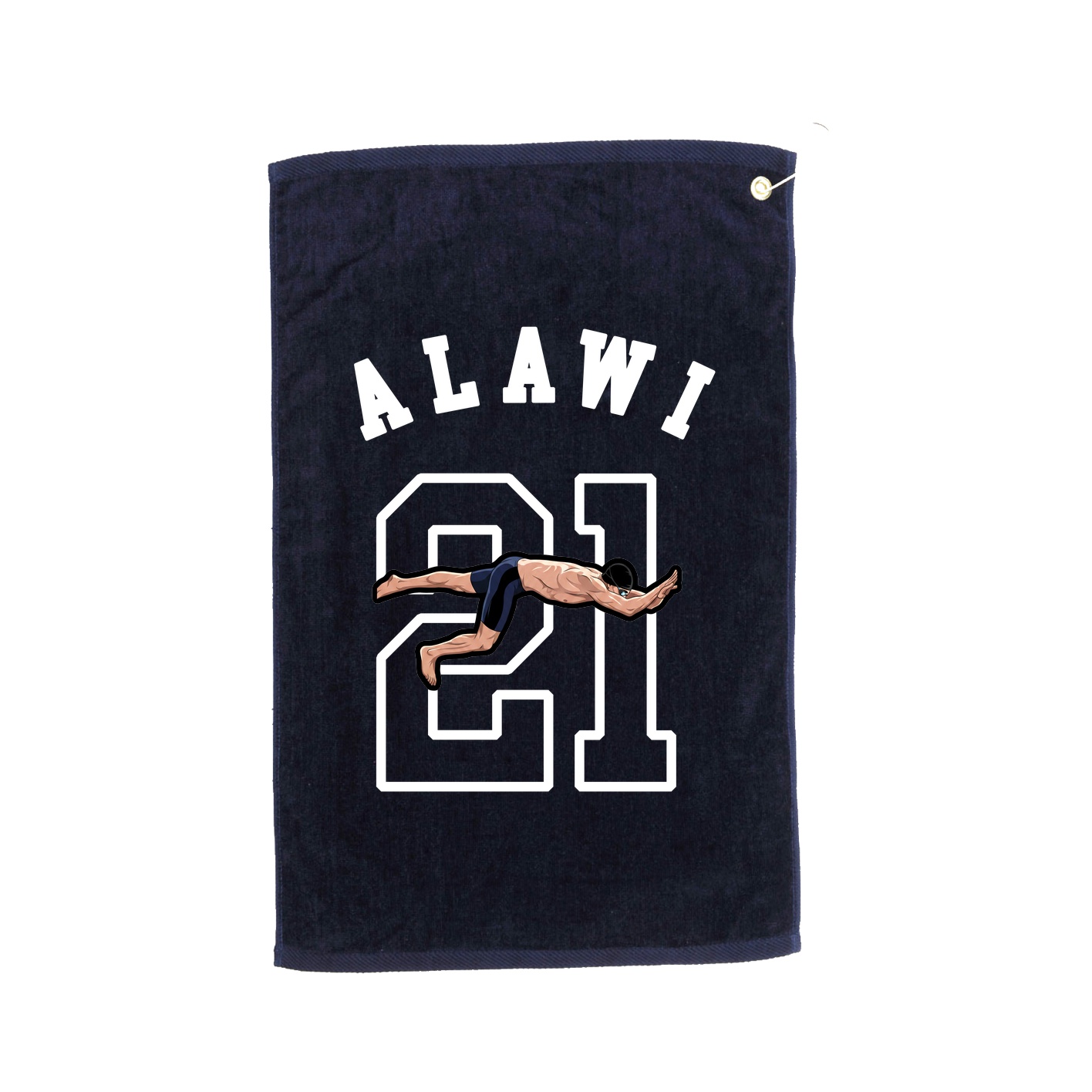 Golf Towel — Shirsey Arch in Navy